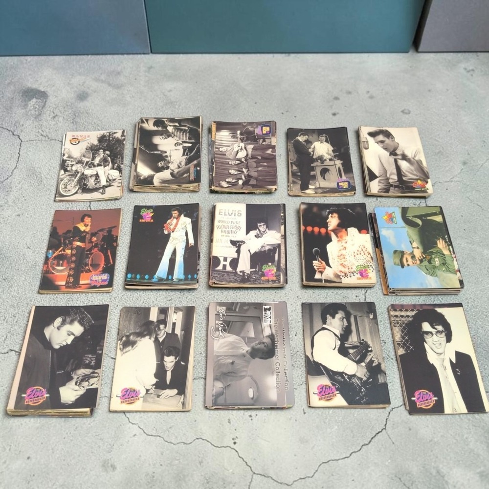 VTG River Group Elvis Presley Collection Trading Card Huge Lot Mix 250+ 1992-93